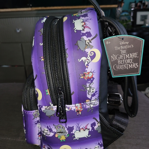 ?❗️SALE❗️? LOUNGEFLY Nightmare Before Christmas Halloween Mini Backpack main image 5